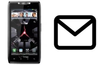 Configurer le courrier dans Motorola DROID RAZR XT912