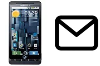 Configurer le courrier dans Motorola DROID X ME811