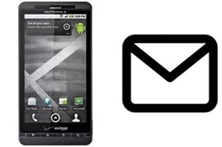 Configurer le courrier dans Motorola DROID X