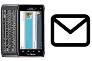 Configurer le courrier dans Motorola DROID 4 XT894