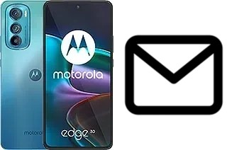 Configurer le courrier dans Motorola Edge 30