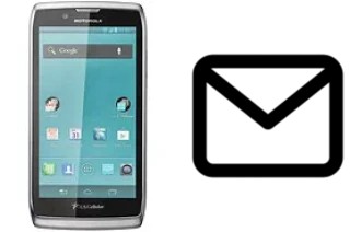 Configurer le courrier dans Motorola Electrify 2 XT881