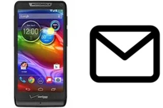 Configurer le courrier dans Motorola Luge