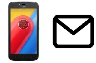 Configurer le courrier dans Motorola Moto C 4G