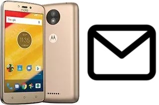 Configurer le courrier dans Motorola Moto C Plus