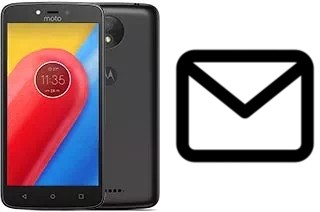 Configurer le courrier dans Motorola Moto C