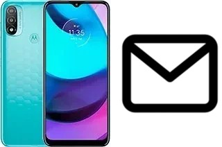 Configurer le courrier dans Motorola Moto E20