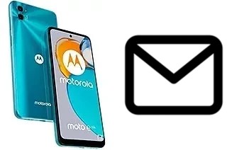 Configurer le courrier dans Motorola Moto E22s