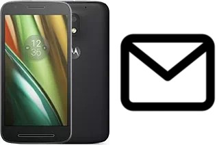 Configurer le courrier dans Motorola Moto E3