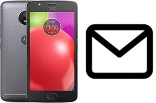 Configurer le courrier dans Motorola Moto E4