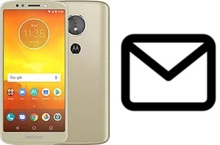 Configurer le courrier dans Motorola Moto E5