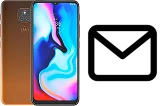 Configurer le courrier dans Motorola Moto E7 Plus