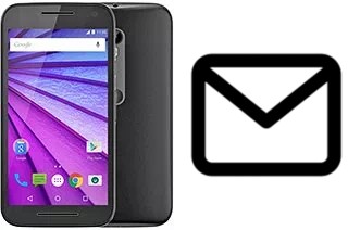 Configurer le courrier dans Motorola Moto G (3rd gen)