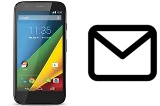 Configurer le courrier dans Motorola Moto G