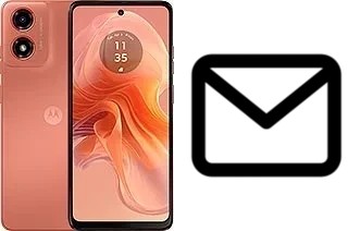 Configurer le courrier dans Motorola Moto G04s