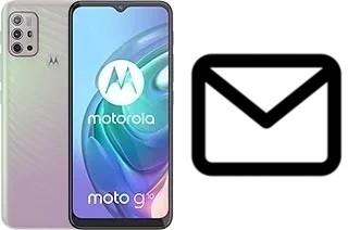 Configurer le courrier dans Motorola Moto G10