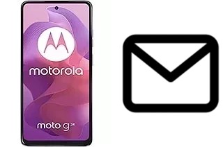 Configurer le courrier dans Motorola Moto G24