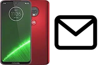 Configurer le courrier dans Motorola Moto G7 Plus