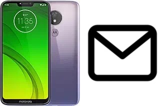 Configurer le courrier dans Motorola Moto G7 Power