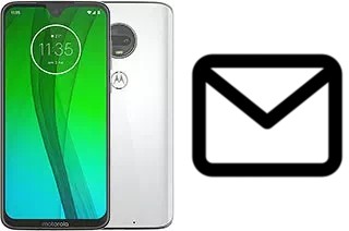 Configurer le courrier dans Motorola Moto G7