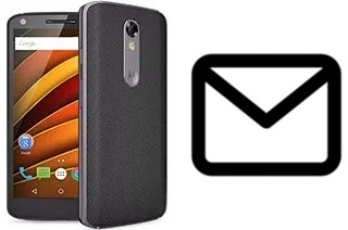 Configurer le courrier dans Motorola Moto X Force