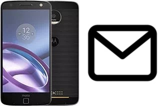 Configurer le courrier dans Motorola Moto Z