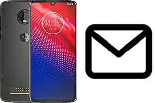 Configurer le courrier dans Motorola Moto Z4