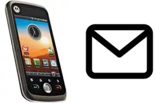 Configurer le courrier dans Motorola Quench XT3 XT502