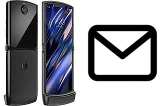 Configurer le courrier dans Motorola Razr 2019