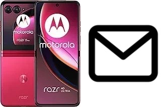 Configurer le courrier dans Motorola Razr 40 Ultra