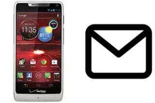 Configurer le courrier dans Motorola DROID RAZR M