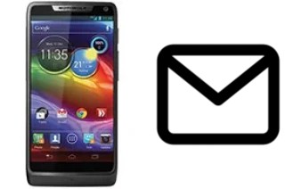 Configurer le courrier dans Motorola RAZR M XT905