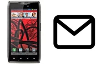 Configurer le courrier dans Motorola RAZR MAXX