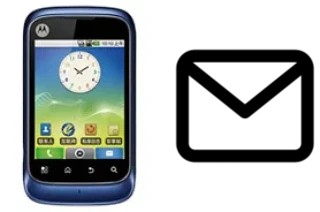 Configurer le courrier dans Motorola XT301