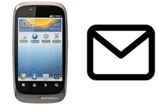 Configurer le courrier dans Motorola FIRE XT