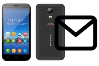 Configurer le courrier dans Mycell Spider A1