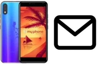 Configurer le courrier dans MyPhone myXi1