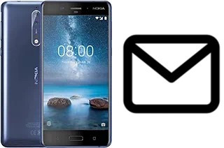 Configurer le courrier dans Nokia 8