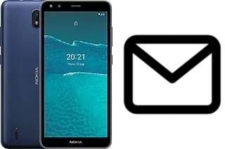 Configurer le courrier dans Nokia C1 2nd Edition