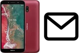 Configurer le courrier dans Nokia C1 Plus