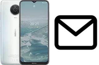 Configurer le courrier dans Nokia G20