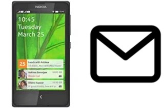 Configurer le courrier dans Nokia X+