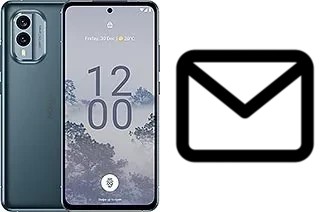 Configurer le courrier dans Nokia X30