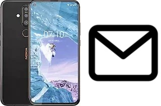 Configurer le courrier dans Nokia X71