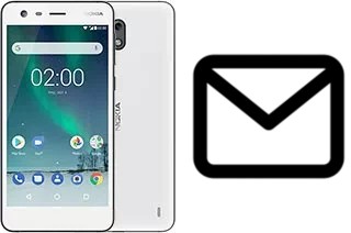 Configurer le courrier dans Nokia 2