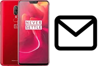 Configurer le courrier dans OnePlus 6