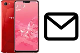 Configurer le courrier dans Oppo A3