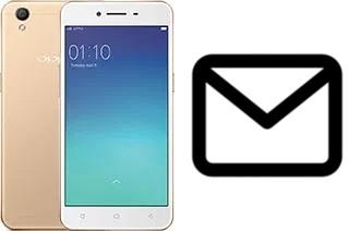 Configurer le courrier dans Oppo A37