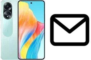 Configurer le courrier dans Oppo A58 4G