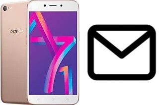 Configurer le courrier dans Oppo A71 (2018)